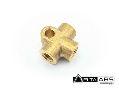Brake Line Junction Tee Fitting - M10x1.0 DIN/ISO